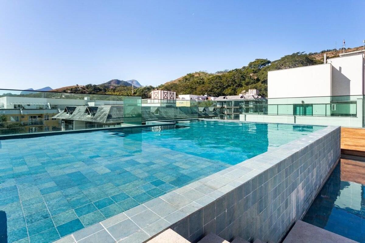 Apto Itaipava, Piscina Borda Infinita, Montanha Petrópolis المظهر الخارجي الصورة