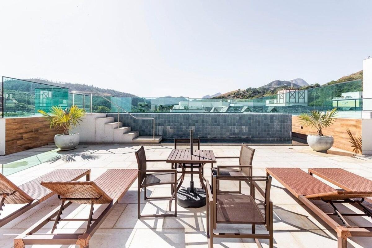 Apto Itaipava, Piscina Borda Infinita, Montanha Petrópolis المظهر الخارجي الصورة